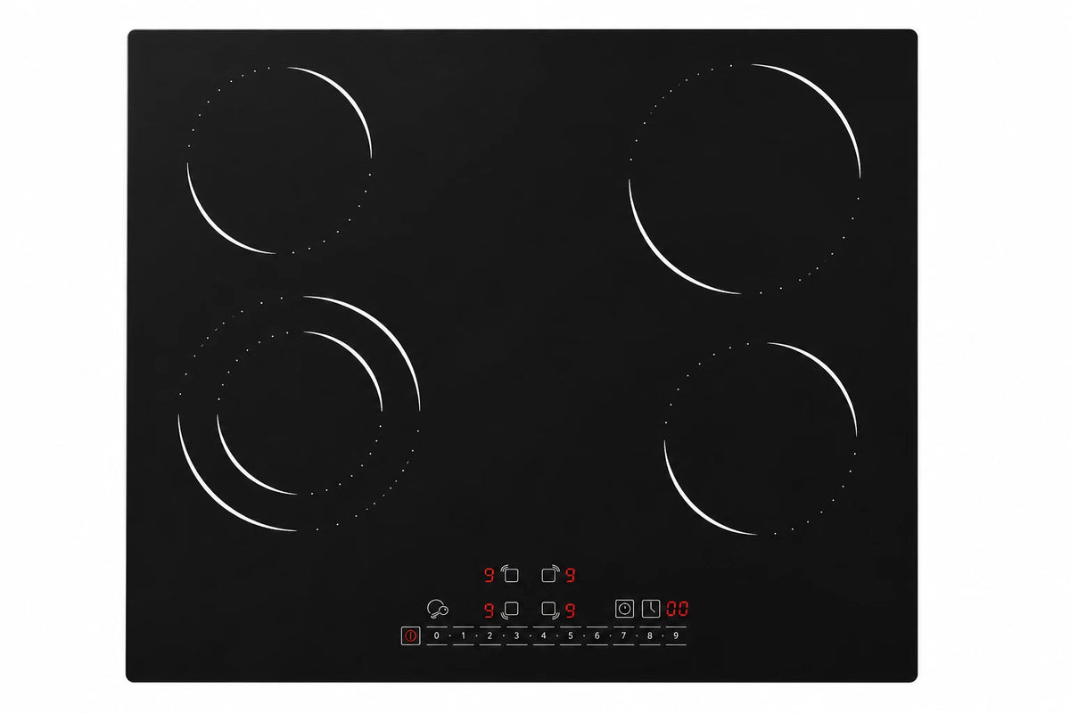 HEME Electric Ceramic Hob 4 Zone , 4 Burner 60CM Touch Control