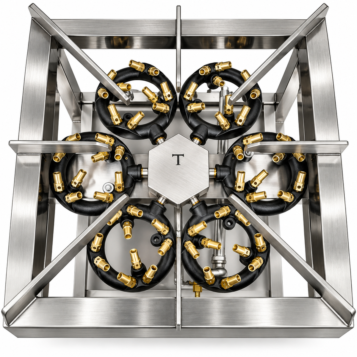 60 Jet Stockpot Commercial Stove Burner Natural Gas