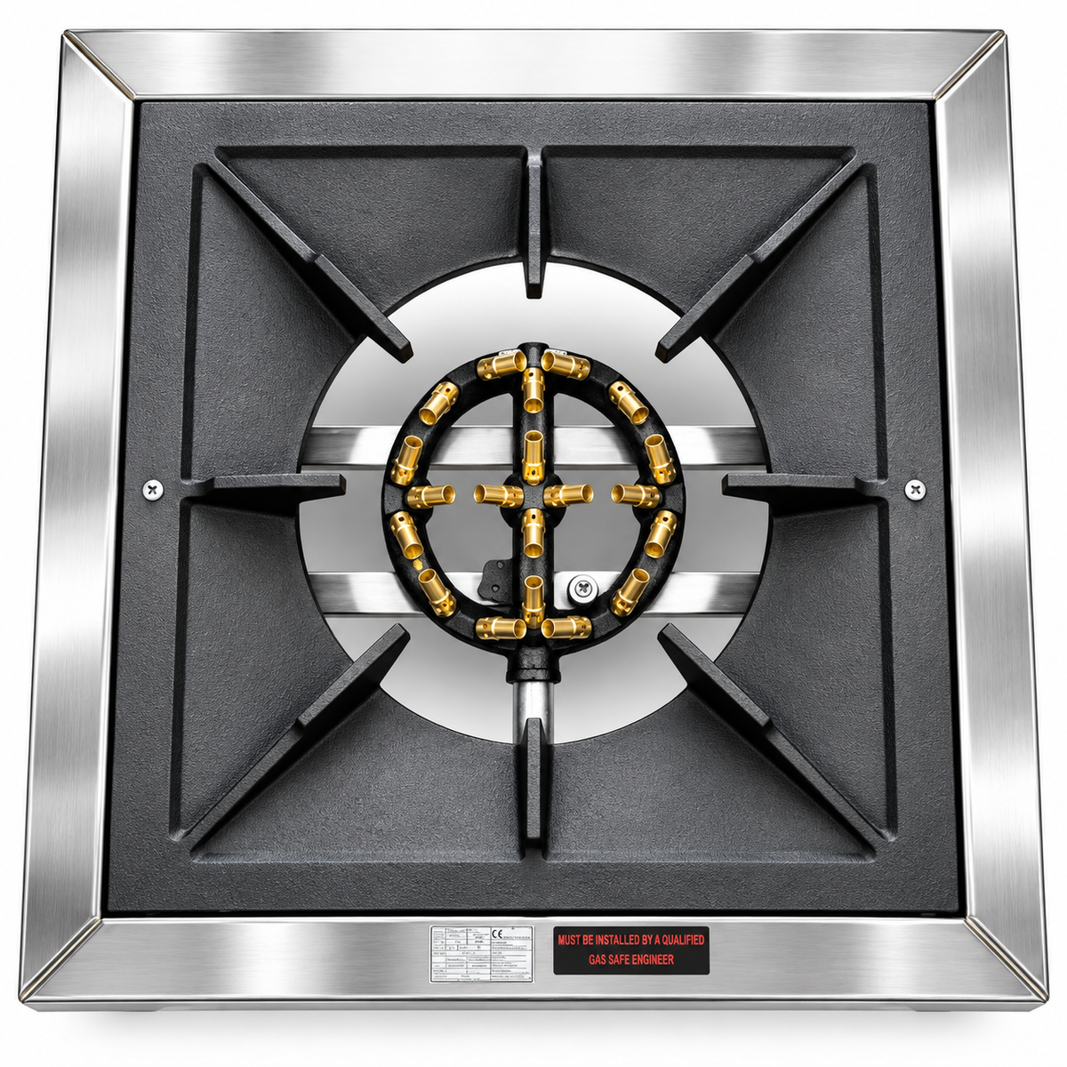 20 Jet Commercial LPG Gas Stockpot Stove Cooker 59x50.5x52 cm